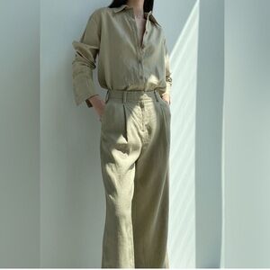 OAK + FORT Linen Pants Size 4
